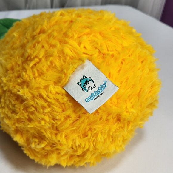 Squishable Comfort Food Pineapple Fruit 12" Soft Plush Stuffed Toy - Picture 6 of 9